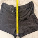 Black Sequin Women's Shorts Size XS Photo 3