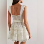 Zimmermann  The High Tide Mesh Embroidered Mini Dress Size 2 /Medium Photo 1