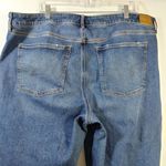 American Eagle Blue Stretch Tomgirl Button Fly Jeans Long Size 20 L Photo 6