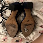 Loeffler Randall - Elayna Eclipse Sandals jewel and gem navy velvet tie ups Photo 2