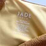 One Piece Jade swim swimsuit asymmetrical mustard yellow XS new Photo 3