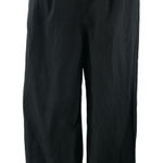 Madewell Women's Black Pleated High Rise Relaxed Wide Leg Trousers Dress Pants 4 Photo 0