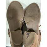 Lucky Brand Womans  Drill Brown Leather Lace Up Stacked Heel Bootie 7.5 M Photo 7