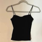 Madewell NWT  Squareneck Tank Top In Black Size XS Photo 4