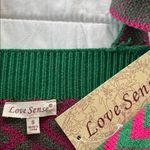Love Sense dress and cardigan size S Green Photo 4