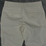 EXPRESS VTG Y2K Editor Pants White Tapestry Textured Bootcut Women's 4 Photo 3