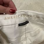 American Eagle  white skinny jeans size 12 Photo 2