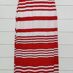 Milly  maxi dress Red and white size‎ M Photo 0
