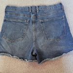 Celebrity Pink Conrad Blue Jean Shorts with Frayed Hem Size17/33 Photo 2