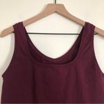 Activewear Athletic Sports Maroon Red V Photo 5