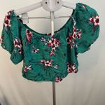 Candie's  Top floral print‎ size large Photo 4