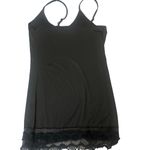 Venus NWOT Black Lace Slip Dress Sz Med Whimsigoth Sexy Fairy Grunge Minimalist Photo 1