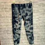 Minnesota twins baseball tie dye‎ capri joggers size large blue and lt blue Photo 2
