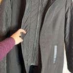 Michael Kors  black layered look soft shell jacket Photo 2