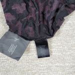 Simply Vera Wang Velvet Burnout Top Womens M Plum Sheer Hem Witchy Fairycore Purple Size M Photo 13