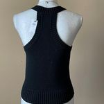 BANANA REPUBLIC FACTORY | Black Sleeveless Racerback Sweater Sz XS Photo 3