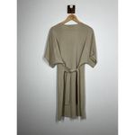 Daisy Street Tie Waist Knitted Shirt Dress XL Nude Dolman Sleeves Photo 3