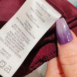 Andrew Marc MNY Performance Wine Quilted Puffer Vest with Black Faux Leather Photo 10