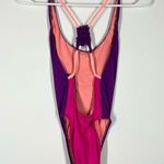 Flaw NWT B. Swim The Boss One Piece Swimsuit Size XS Purple Photo 2