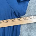 Lands' End  Top M Blue Side Tie Knot Short Sleeve T-Shirt Casual Elevated Chic Photo 9