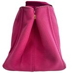 Prada Canapa Shoulder Crossbody Bag Tote Fuchsia Pink Purple Large Summer Photo 6