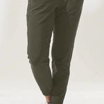 Athleta  Textured Brooklyn Jogger Pant Mountain Olive Green 14 Photo 0