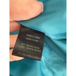 Inspired Hearts Pea Coat Women's L Double Breasted Belted‎ Teal Green Jacket Size L Photo 5