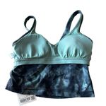 Lululemon  6 Align Tank Top Diamond Dye Tidewater Teal Graphite Grey Padded NWT‎ Photo 5