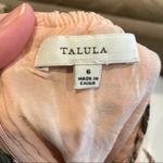 Talula Aritzia  Pink Ditsy Floral Strappy Back Mini Dress Womens 6 Girly Romantic Photo 5