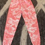 Pink Tie Dye Sweatpants Photo 0