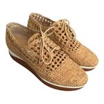 Donald‎ Pliner Women's Lillo Woven Cork Platform Sneakers Size 8 Neutral Shoe Tan Photo 1