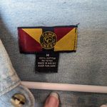 Vintage Camp Creek Quilted Denim Shirt Women's Medium Yellow Photo 2