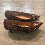 Vionic  Josie Tortoiseshell Patent Kitten Heel Pumps Wide 8.5 Comfort Pointed Toe Photo 5