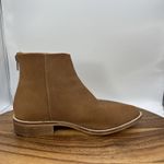 Free People Century Flat Boots Ankle Bootie Brown Leather Boho Women's 37 US 6.5 Photo 4