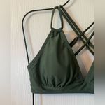 Tainehs Women's Push Up V Neck Bikini Sets Criss Cross Back Two Piece M Green Size M Photo 5