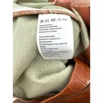 Bardot  Croc Vegan Leather Pants M/6 High Rise Ankle Embossed Boot‎ Cut Tan Photo 6