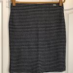 Anne Klein black and white pattern skirt 10 Photo 0