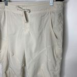 Nike  Cream Tan Cropped Pants Sz Large 12-14 Photo 3