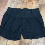 Lange maternity shorts under the belly Elastic Medium Black Vacation Summer Size undefined Photo 0