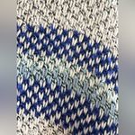 Sincerely Jules blue and white crew neck sweater Photo 7