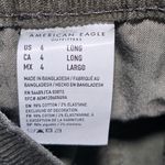 American Eagle  Green 90s Straight Leg Corduroy Jeans Size 4 Long Photo 8