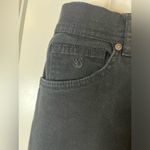 Gloria Vanderbilt  Chic Classic Black Wash Full Length Denim StraightLeg Jeans 14 Photo 8