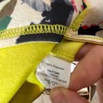 J.Crew  Cove Scuba Floral Dress w Neon Green Zipper & Stitching Size 2 Photo 12