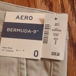 Aeropostale  Khaki Bermuda Shorts SIZE 0 Photo 1