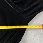 Jasmine Rose Signature Velvet Robe Large Black Gold Trim Long Lounge Womens Photo 9