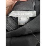 French Connection Candice Mini Dress w/ Strappy Cut Out Back Size 2 NWT BLACK Photo 5