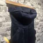 City Triangles EUC Navy Blue Mini Dress w/Tie Size 3 Photo 3