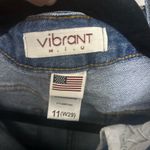 Vibrant  Blue Women's Denim Overalls Photo 10