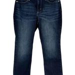 Lee  Riders Mid Rise Straight Dark Wash Stretch Denim Jeans Women’s Size 12 P Photo 0