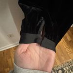 Saloni Camille Bow Beaded Dress Women 4 Black Velvet Silk Holiday Midi Quite Lux Photo 10